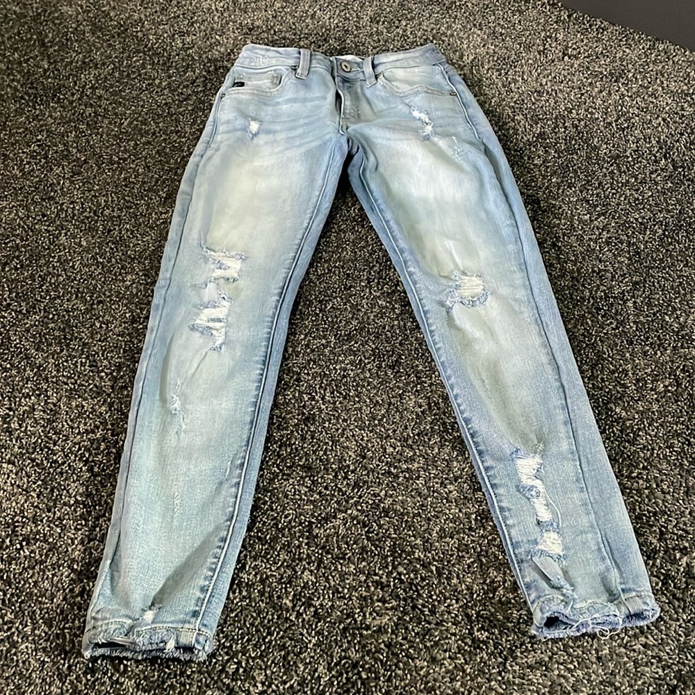 Destructed Kancan jeans size 24 (1)